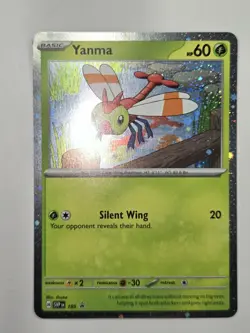 Pokemon TCG Yanma Black Star Promo 185 Holo Promo - Image 2