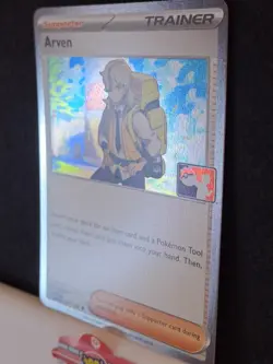 ARVEN 166/198 PLAY! PRIZE PACK SERIES COSMOS HOLO Pokemon TCG NM/MT - Image 2
