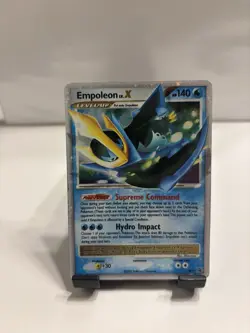 Empoleon LV.X DP11 Black Star Promo Holo Rare Diamond And Pearl 2007 Pokemon LP - Image 1