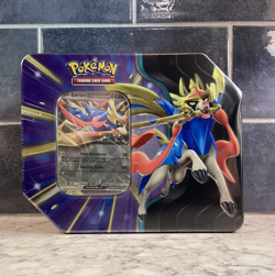 Pokemon Slashing Legends Tin Zacian ex Factory Sealed NEW - Image 1