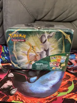 Pokemon Spring 2022 Collector Chest English, Sealed, Arceus Lunchbox Tin - Image 1