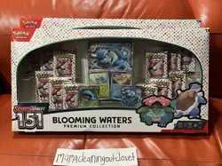 Lot of 2 Pokemon TCG Scarlet Violet 151 Blooming Waters Premium Collection Box - Image 3