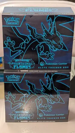 Pokemon Center Phantasmal Flames Sealed ETB - Lot Of 2 - Image 1