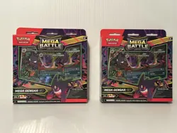 Pokemon TCG Mega Gengar EX MEGA Battle Deck LOT OF 2. FREE SHIPPING - Image 1