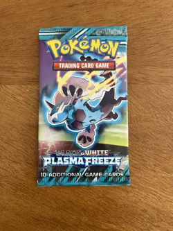 Pokemon Black & White Plasma Freeze Factory Sealed Booster Pack - Image 1