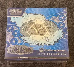 Pokemon Center Stellar Crown SV07 Elite Trainer Box ETB Sealed - Image 1