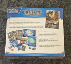 Pokemon Center Stellar Crown SV07 Elite Trainer Box ETB Sealed - Image 2
