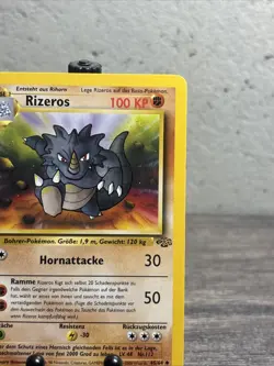 Rhydon (Rizeros) German-45/64 Jungle Regular Uncommon-Pokemon TCG-Fast Ship-NM! - Image 3