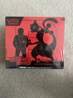 Pokemon Center Destined Rivals ETB Elite Trainer Box Sealed - Image 1