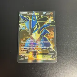 Pokemon Lucario EX 107/111 - XY Furious Fists - Full Art Holo - Image 1