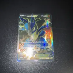 Pokemon Lucario EX 107/111 - XY Furious Fists - Full Art Holo - Image 2