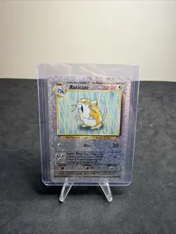 Pokemon Raticate 61/110 Firework Reverse Foil Legendary Collection 2002 read - Image 1