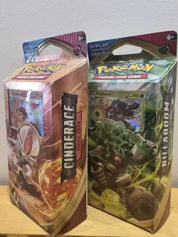 Pokemon Tcg Sword & Shield Theme Deck Boxes - Rillaboom & Cinderace - SEALED - Image 2