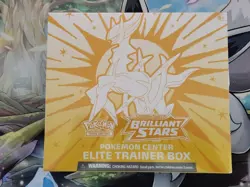 Pokemon Sword & Shield Brilliant Stars Pokemon Center Elite Trainer Box ETB 820650850066 - Image 1