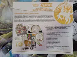 Pokemon Sword & Shield Brilliant Stars Pokemon Center Elite Trainer Box ETB 820650850066 - Image 2