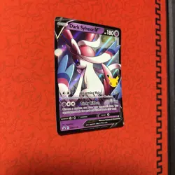 Pokemon TCG Dark Sylveon v SWSH134 Black Star Promos Celebrations Holo - Image 2