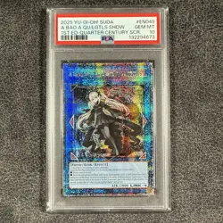 2025 YU-GI-OH! SUDA-SUPREME DARKNESS A BAO A QU, THE LIGHTLESS SHADOW PSA 10 - Image 1
