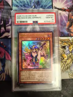 2025 YU-GI-OH! JAPANESE DARK MAGICIAN GIRL THE MAGICIAN'S APPRENTICE PSA 10 - Image 1