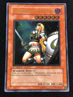 Yugioh Pumbral Soldier Lady SOD-EN033 1ST ULTIMATE (NM) - Image 1