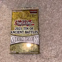 2021 TIN OF ANCIENT BATTLES MEGA PACK | FACTORY SEALED YuGiOh🔥 wow look - Image 1