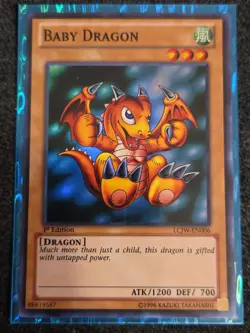 Baby Dragon - LCJW-EN006 - Super Rare - 1st Edition x1 - VLP - Image 1