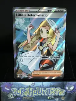 Pokemon Card 169/132 Lillies Determination Secret Rare Mega Evolution Trainer NM - Image 1