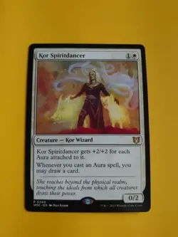 Kor Spiritdancer. WOC rare Kor Wizard MTG Card. - Image 1