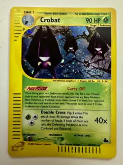 Crobat Skyridge Holo H5/H32 Pokemon Card 2003 - in Mint Condition - Image 1