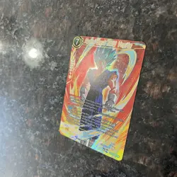 Hyper Rush SSB Vegito Championship Finals Gold Foil Dragon Ball Super Card | NM - Image 5
