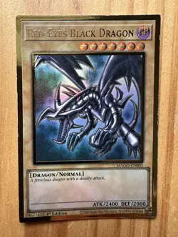 Red-Eyes Black Dragon MAGO-EN003 1st Edition MAXIMUM GOLD RARE Card Yu-Gi-Oh! - Image 1