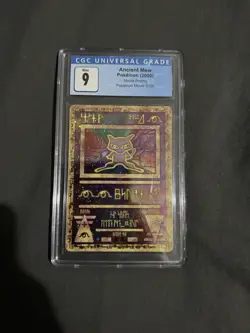 ANCIENT MEW Holo Rare 2000Movie Promo Pokemon Card CGC 9MINT - Image 1