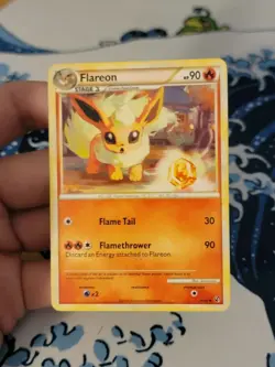 Flareon 26/90 Undaunted Regular Non-Holo TCG Pokemon Card MP - Image 1