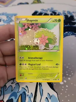 SHAYMIN XY188 HOLO PROMO BLACK STAR POKEMON CARD NM-LP - Image 1