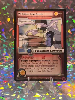 Pikkon's Leg Catch Dragon Ball Z CCG Score IR31 Irwin Promo Card Score MP - Image 1