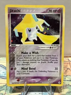 Pokemon TCG Jirachi Holo Rare Card 8/101 EX Hidden Legends - Image 1
