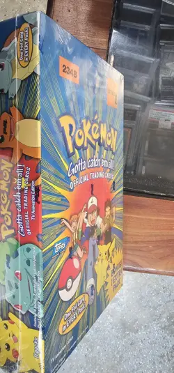 1999 Pokemon Official Trading Cards TOPPS Blue Label - Sealed First Print - Image 3