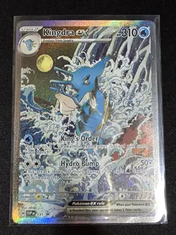 Kingdra ex 131 Sv: Scarlet & Violet Promo Cards Holo - Image 3