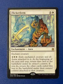 MTG Flickerform NM Commander Anthology Magic Gathering Card - Image 1
