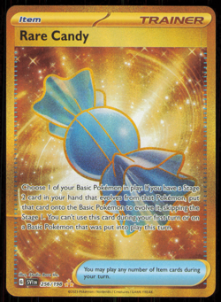 Pokemon TCG Scarlet & Violet Rare Candy Hyper Rare Holo Card #256/198 - NM - Image 1