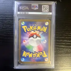 Pokemon Card Bubble Mew EX SAR 347/190 PSA 10 Shiny Treasure SV4A 2023 - Image 2