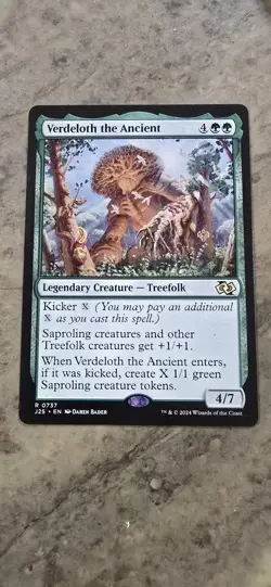 Verdeloth the Ancient Foundations Jumpstart Regular Legendary Creaure Rare MTG - Image 1