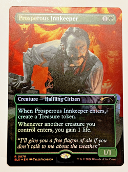 MTG Prosperous Innkeeper (Rainbow Foil) Secret Lair Drop Series NM - Image 1