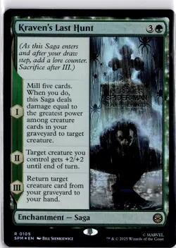 Kraven’s Last Hunt Foil Marvel’s Spider-Man Magic The Gathering SPM 0105 TCG MTG - Image 3