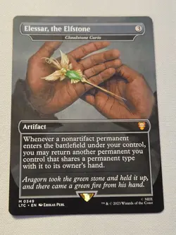 Elessar, the Elfstone - Cloudstone Curio LP Commander: The Lord of Rings - Image 1