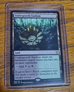 MTG Undergrowth Stadium Commander Legends LP X1 Rare Magic The Gathering - Image 1