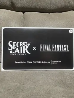 Magic the Gathering Secret Lair x Final Fantasy: Grimoire (English Rainbow Foil) - Image 1