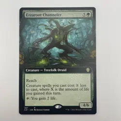 Ezzaroot Channeler (Extended Art) - Commander 2021 (C21)-LP - Image 1