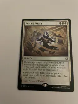 MTG NM Avatar's Wrath Foil R Magic the Gathering Avatar: The Last Airbender - Image 1