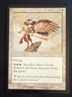1x Major Teroh (8) Torment LP MTG Magic the Gathering x1 MKE - Image 1