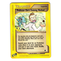 PROFESSOR ELM'S TRAINING METHOD 148/165 EXPEDITION BASE SET POKEMON TCG - Image 1
